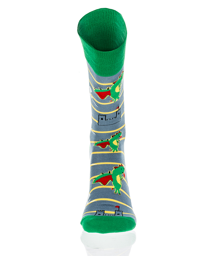 Primary image St. Jude Dragon Dress Socks